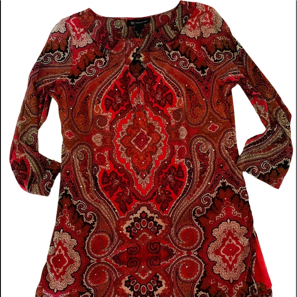 INC INTERNATIONAL CONCEPTS LARGE TOP